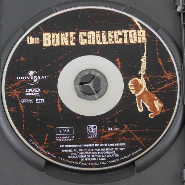 The Bone Collector DVD Denzel Washington Angelina Jolie Universal Studios