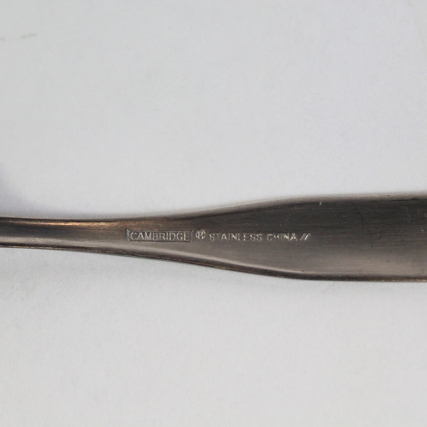 Cambridge Madison Satin Handle Stainless Steel Teaspoon 6.25" Replacement
