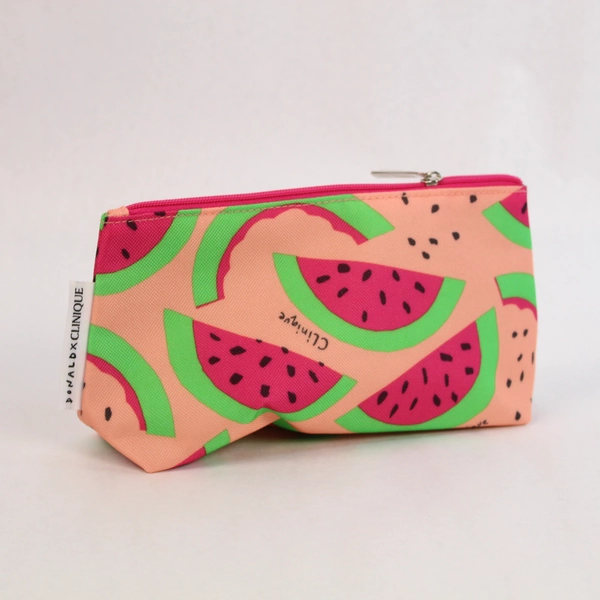 Lot of 3 Colorful Kapitza & Donald Makeup Bags - Good Pre-Owned Condition