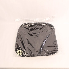 Lingge Danhel Black Argyle Car Seat Cover 19" Square Pre-Owned