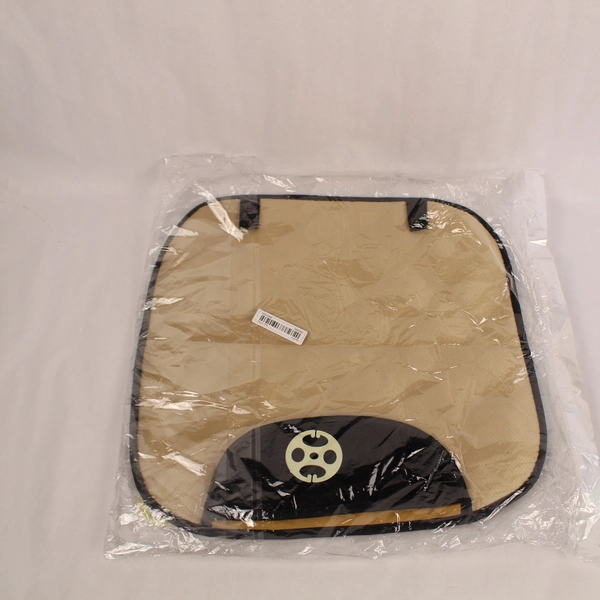 Lingge Danhel Black Argyle Car Seat Cover 19" Square Pre-Owned