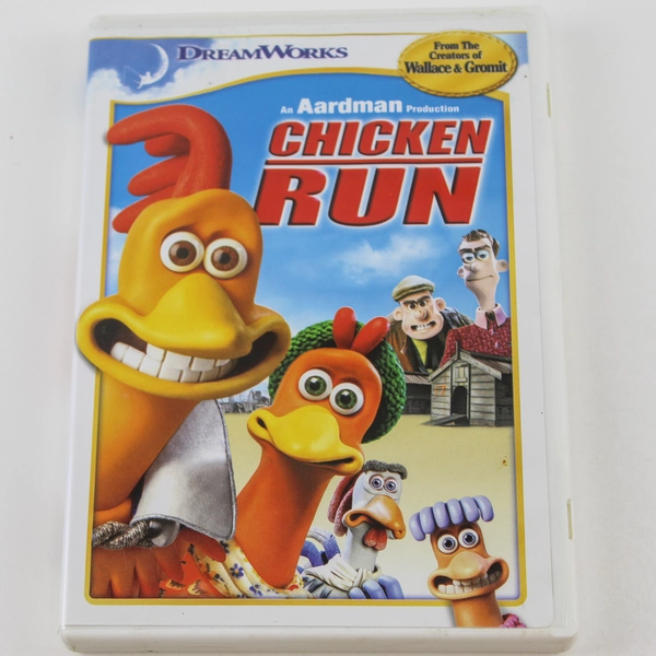 Chicken Run DVD 2006 Dreamworks Aardman Animation Pre-Owned Family Fun Movie