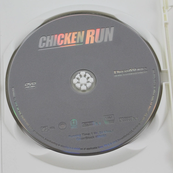 Chicken Run DVD 2006 Dreamworks Aardman Animation Pre-Owned Family Fun Movie