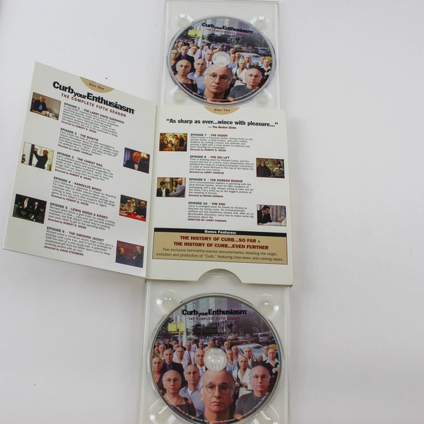 Curb Your Enthusiasm Complete Fifth Season DVD HBO Good Condition, 2 Discs