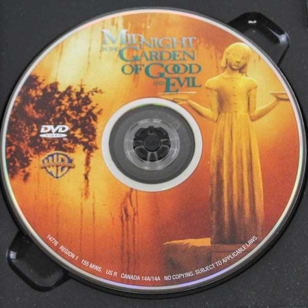 Midnight In The Garden Of Good And Evil DVD 1997 Warner Bros Rated R Good