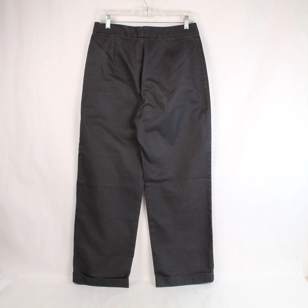 Vtg GMR Lee Performance Khakis Black Pants Women's 10P Cotton Good Condition