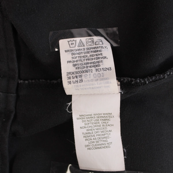 Vtg GMR Lee Performance Khakis Black Pants Women's 10P Cotton Good Condition