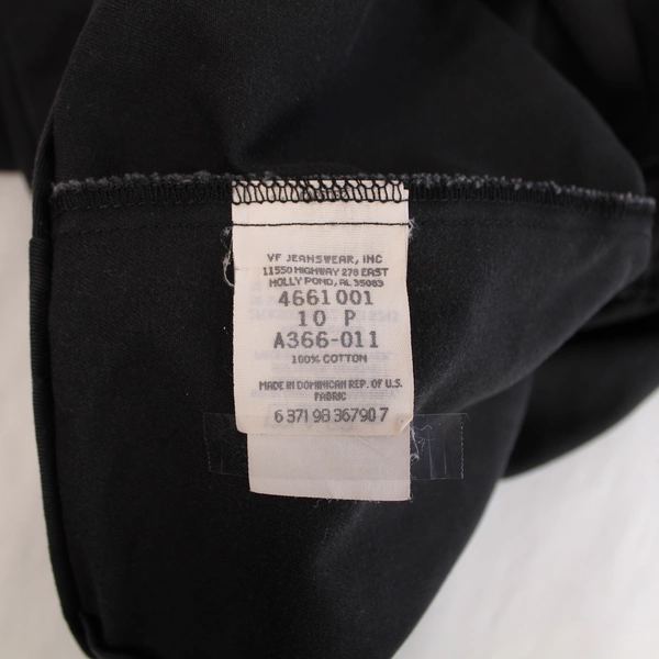 Vtg GMR Lee Performance Khakis Black Pants Women's 10P Cotton Good Condition