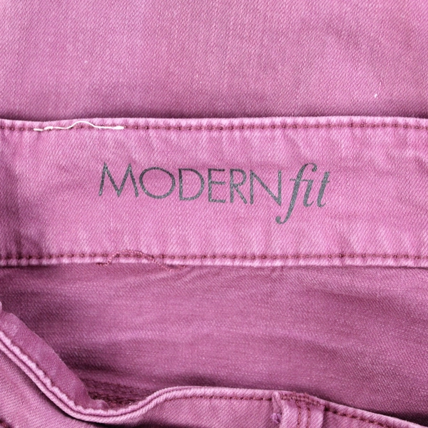 Ann Taylor Modern Fit Denim Pants Women's Size 8 Plum Purple 5 Pocket Jeans