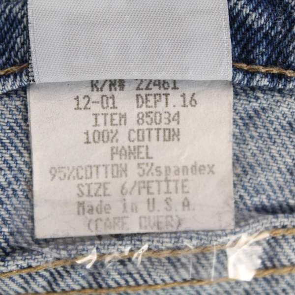 Vintage Take Nine Maternity Jeans Women's Size 6 Petite Light Wash Denim