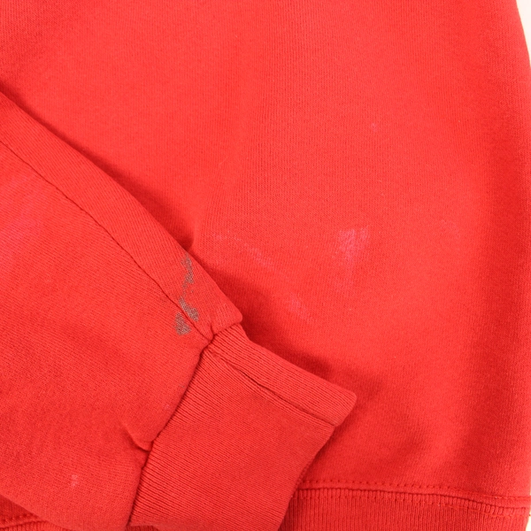 Vtg Sante Pluma Wisconsin Badgers Hoodie M Red Plaid W Design, Pre-Owned