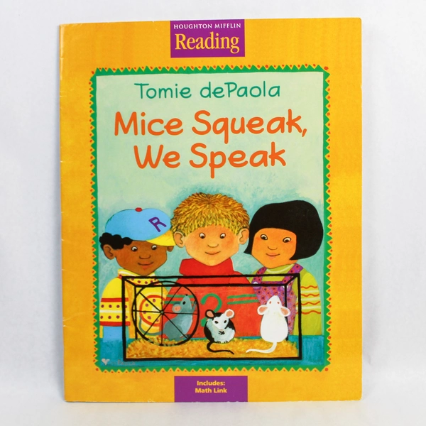 Houghton Mifflin Big Book Mice Squeak We Speak by Tomie dePaola 2005