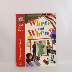 Houghton Mifflin Big Book Where and When Greet The World 1997 Pre-Owned