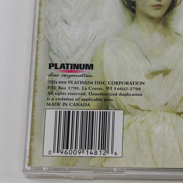 The Christmas Angels CD by Platinum Disc - Pre-Owned Holiday Music