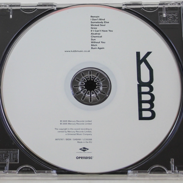 KUBB Mother CD 2005 Mercury Records Limited Edition Good Condition As-Is
