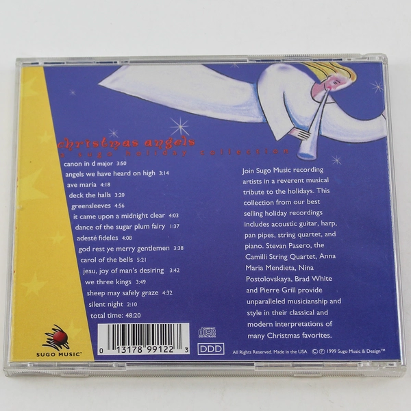 Christmas Angels Sugo Holiday Collection CD 1999 Pre-Owned Music Disc