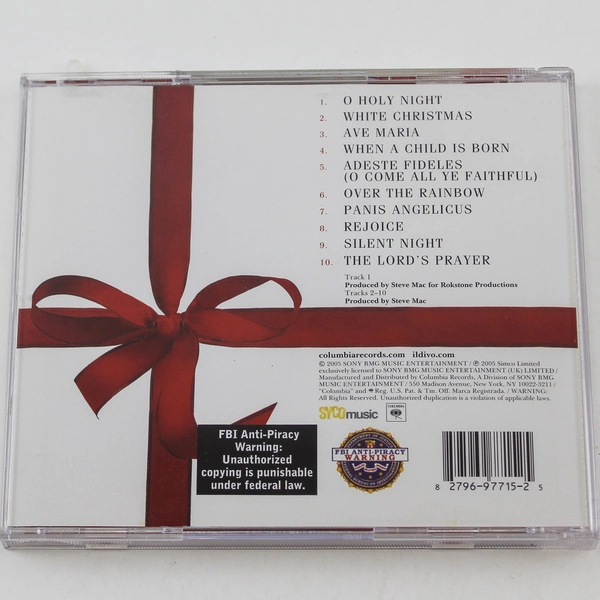 IL Divo The Christmas Collection CD 2005 Sony BMG Music Pre-Owned