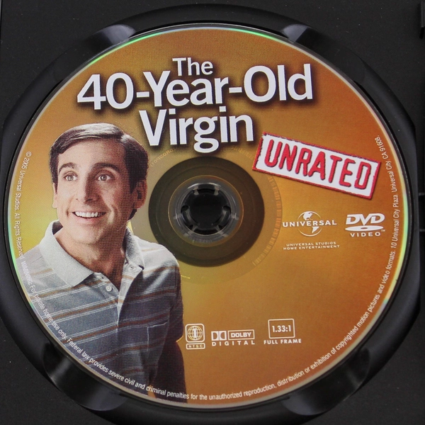 The 40 Year Old Virgin Unrated DVD - Steve Carell - Good Condition