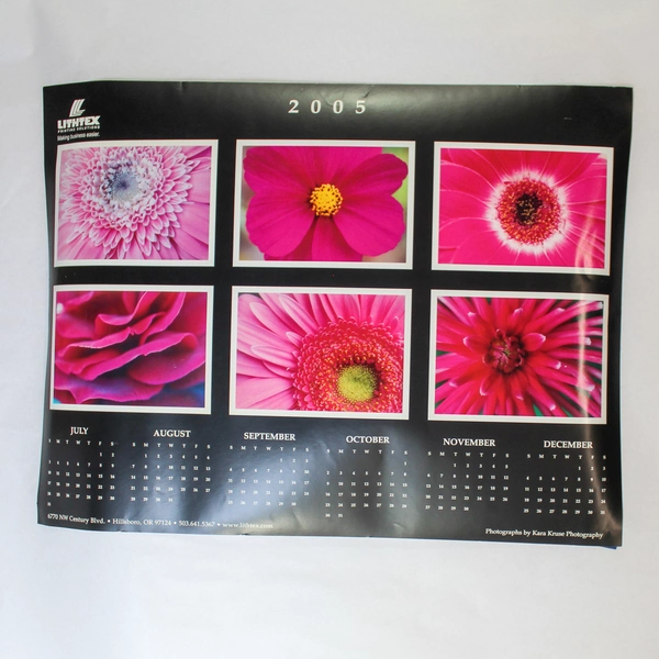 Lot of 2000s Poster Calendars for Scrapbooking DIY Moon Phases Craft Supplies