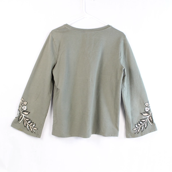 Style & Co Women's Floral Embroidered Top Size S Good Pre-Owned Condition