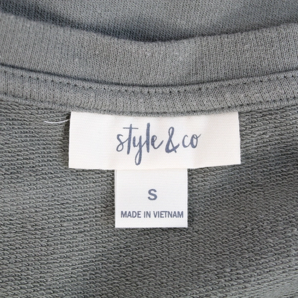 Style & Co Women's Floral Embroidered Top Size S Good Pre-Owned Condition