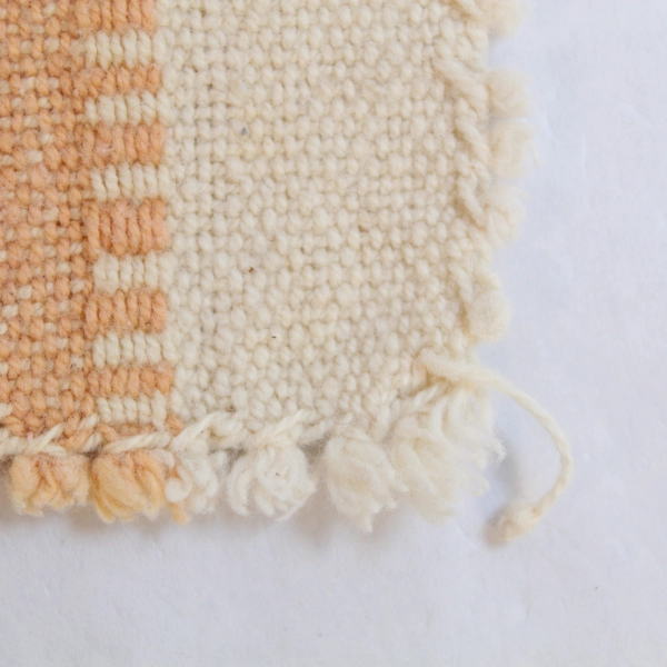 Lot of 2 Serape Placemats Beige Pink Purple - Pre-Owned Dining Decor