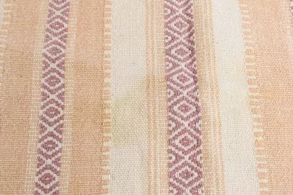 Lot of 2 Serape Placemats Beige Pink Purple - Pre-Owned Dining Decor