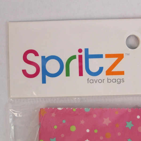 Lot of 2 Spritz Birthday Favor & Gift Bags - Sealed Party Supplies