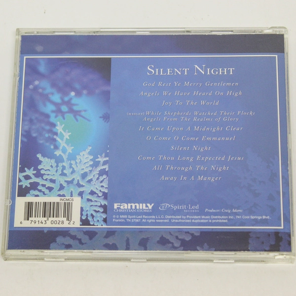 Silent Night Christmas Songs CD by Spirit LED Records - Pre-Owned