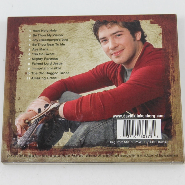 David Klinkenberg Legacy Hymns of Our Heritage CD 2007 Ringing Rock Music