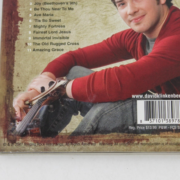 David Klinkenberg Legacy Hymns of Our Heritage CD 2007 Ringing Rock Music