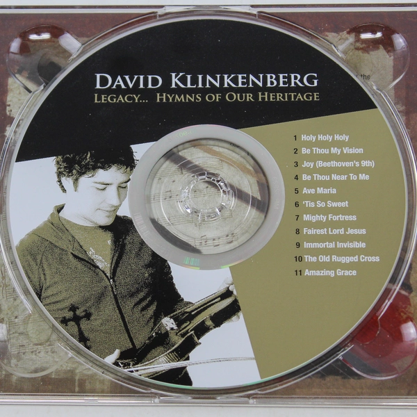 David Klinkenberg Legacy Hymns of Our Heritage CD 2007 Ringing Rock Music