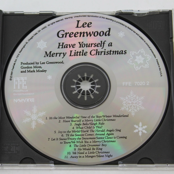 Lee Greenwood Have Yourself A Merry Little Christmas CD 2001 Pre-Owned