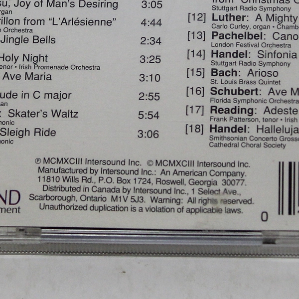 Yuletide Classics 2-Disc CD Set - World's Favorite Christmas Carols