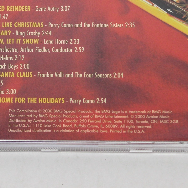 Christmas Crooners Various Artists CD 2000 BMG Good Condition