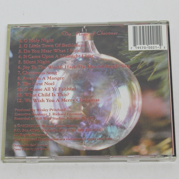 The Magic of Christmas CD by Walnut Grove Music 1999 Pre-Owned