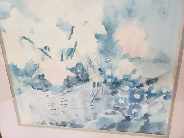 Judy Buswell Watercolors 1989 Framed Fine Art Print Limited Edition 408 Of 4000 