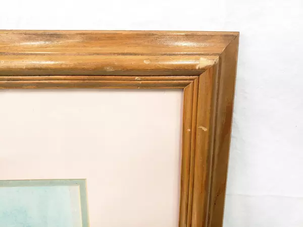 Judy Buswell Watercolors 1989 Framed Fine Art Print Limited Edition 408 Of 4000 