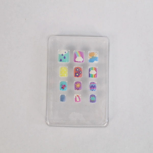 Sevanail 12 Piece Press-On Nail Kit - Sealed, Great Condition & Vibrant Designs