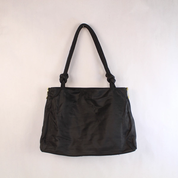 Debee Black & Pink Tote Bag Organizer, Pre-Owned Travel Handbag