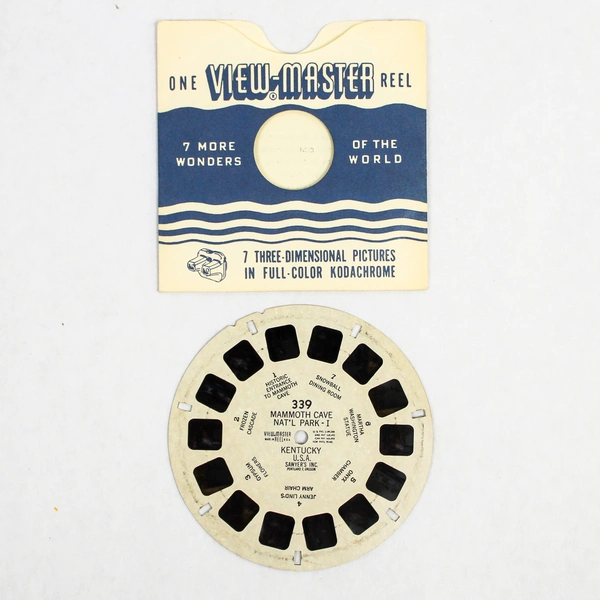 Vintage View-Master Reel 339 Mammoth Cave Nat'l Park, Kentucky USA