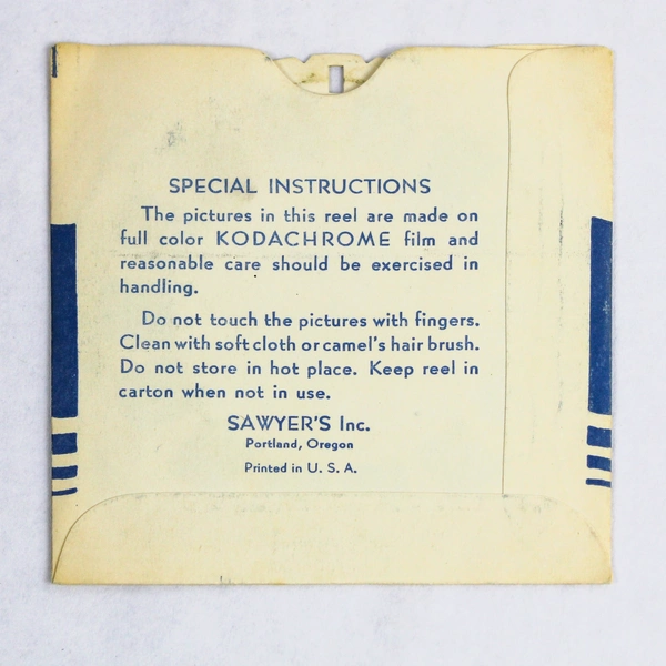 Vintage 1948 View-Master Reel 198 San Francisco California - As-Is Collectible