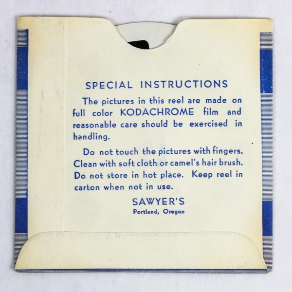 Vintage 1955 Sawyer's View Master 198 C San Francisco California Photo Reel