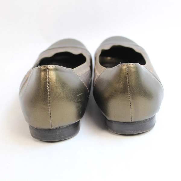 Vintage Ros Hommerson Rebecca Slip On Shoes Women's 9.5 W Bronze Scuffs