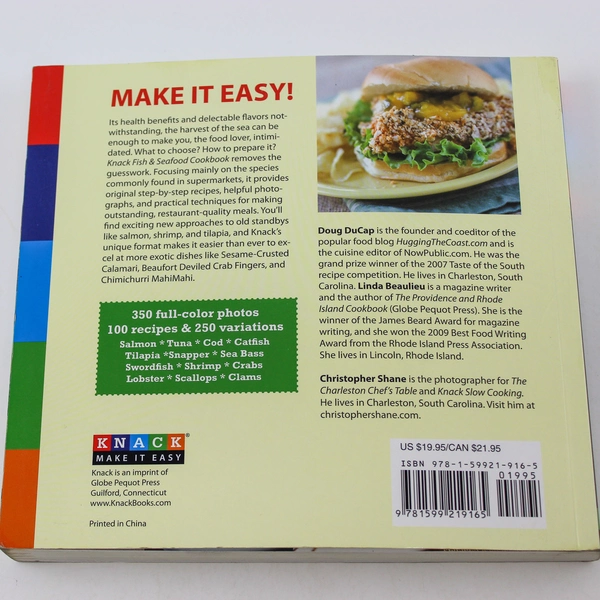 Fish & Seafood Cookbook 2010 by Knack Morris Publishing Good Condition