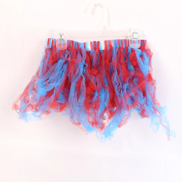 Lot of Patriotic Halloween Costume Accessories - Red, White & Blue Set