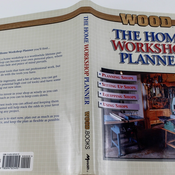 The Home Workshop Planner by Meredith Books 1993 Hardcover - Good Condition