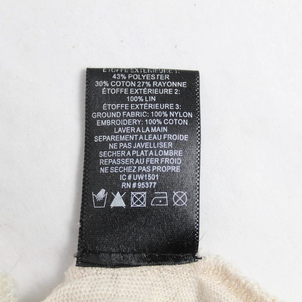 Sanctuary Women's Medium Pink Cream Lace Accent Long Sleeve Top - Good Condition