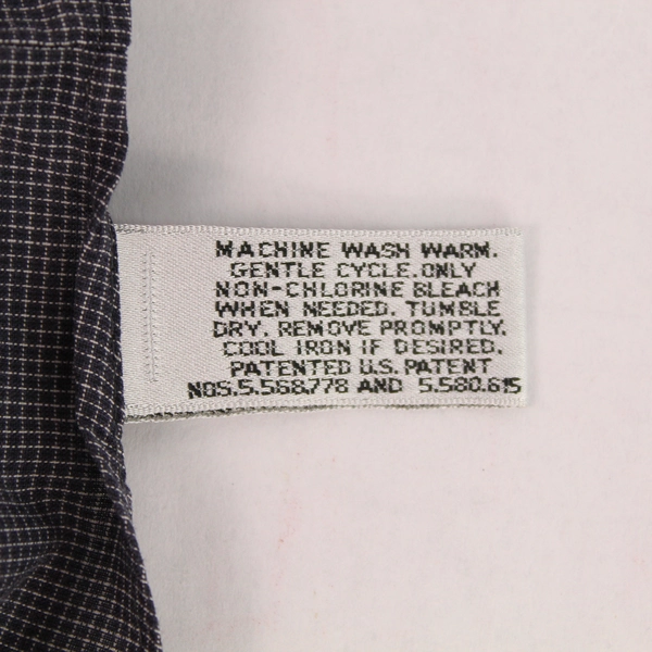 Geoffrey Beene Men's Dress Shirt Size 17 32/33 Gray Checked Long Sleeve