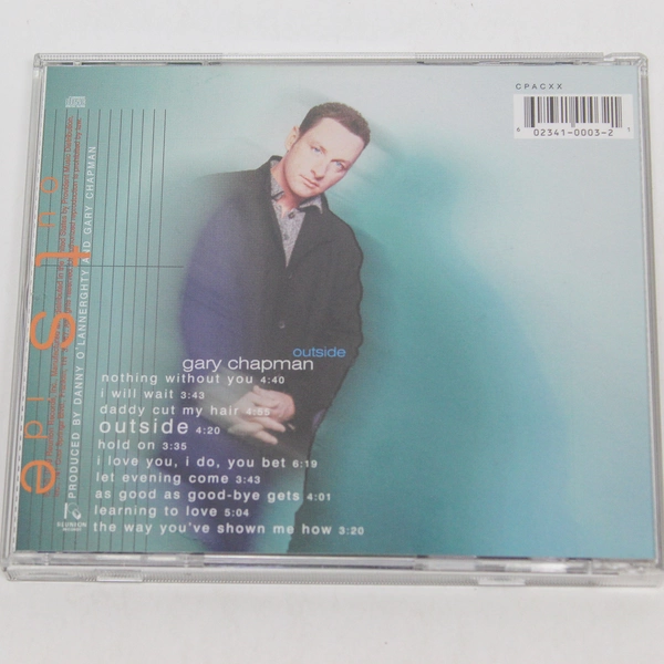 Gary Chapman Outside CD 1999 Reunion Records Pre-Owned Music Collection